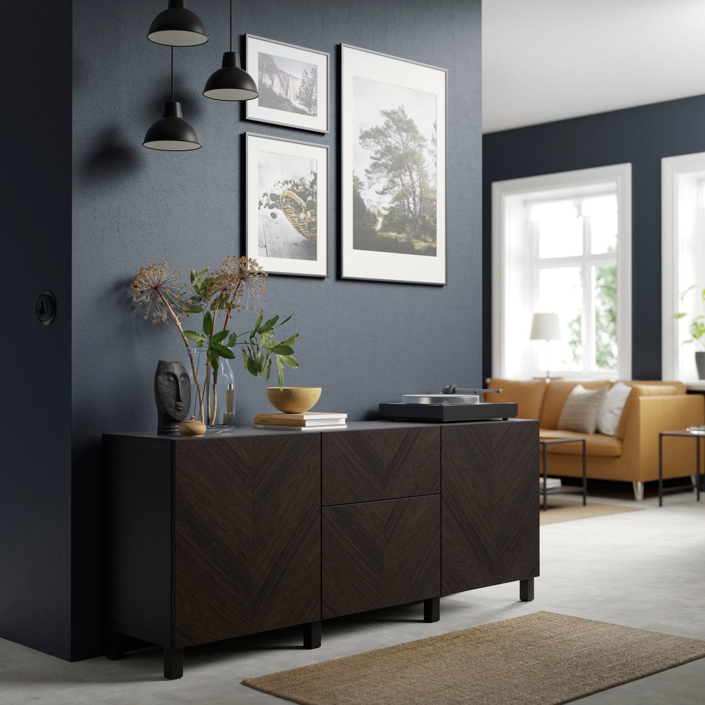 【nalu】IKEA 扉のみ　HEDEVIKEN 60x64 2枚 6ad8d920214a51945693c9426215f5