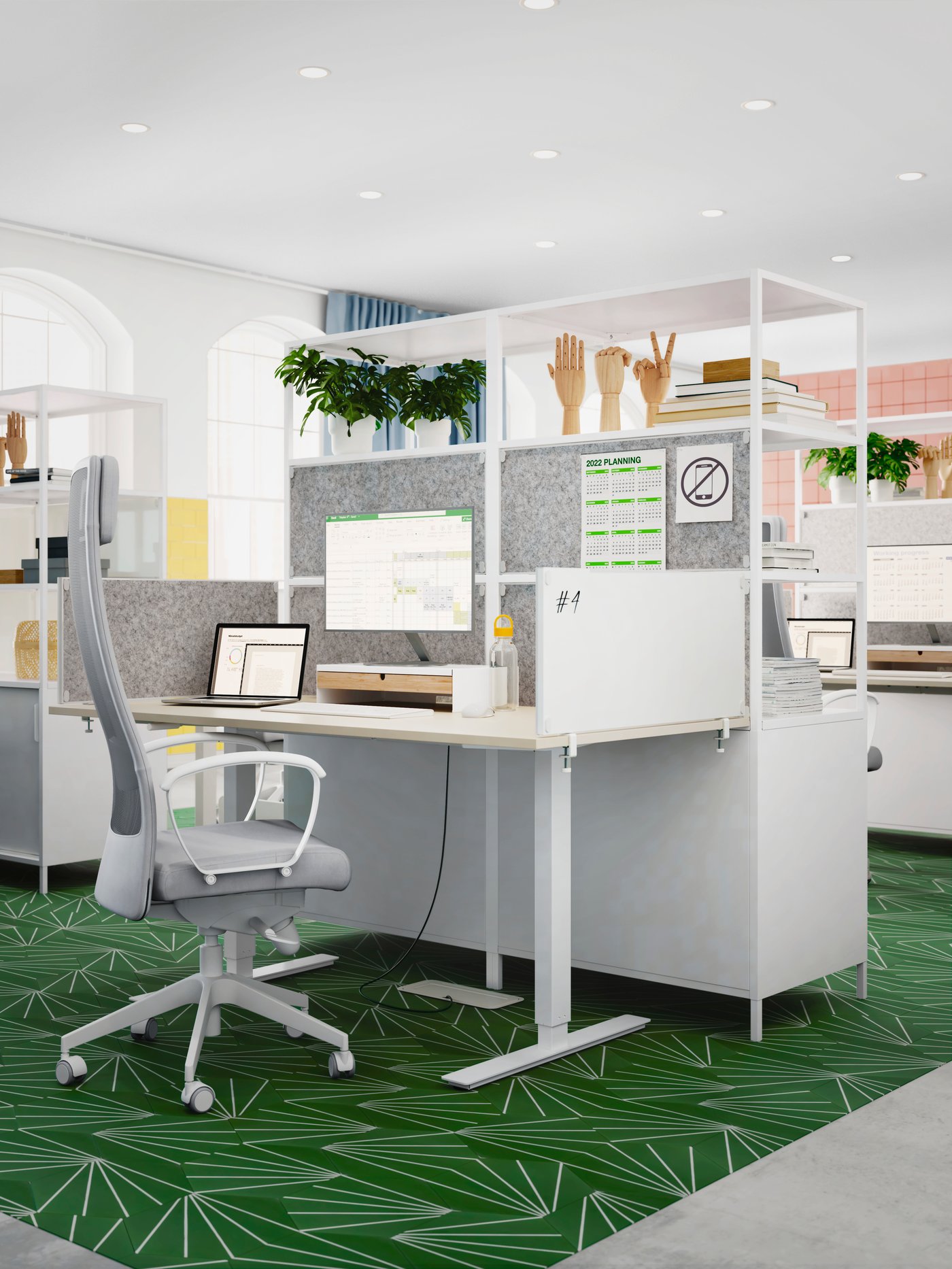 A flexible, stylish and productivityoriented office IKEA