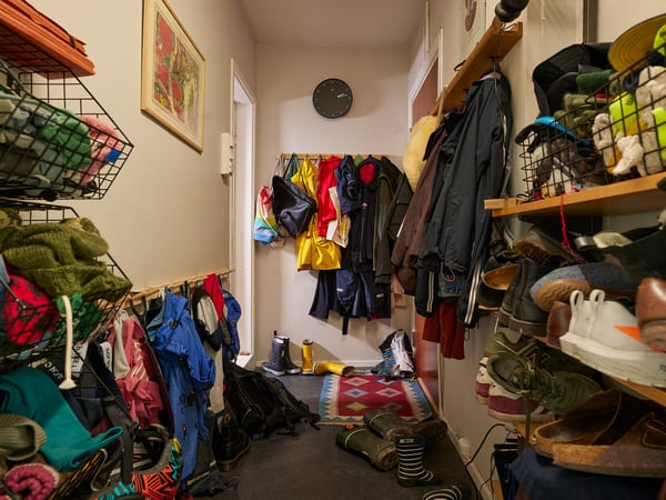 En rotete gang hos en av våre kunder.