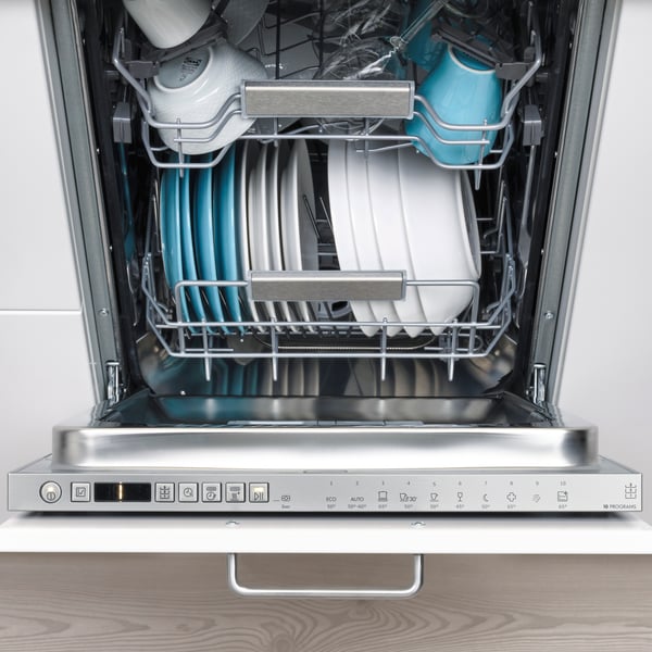 An IKEA 700 FINPUTSAD integrated dishwasher
