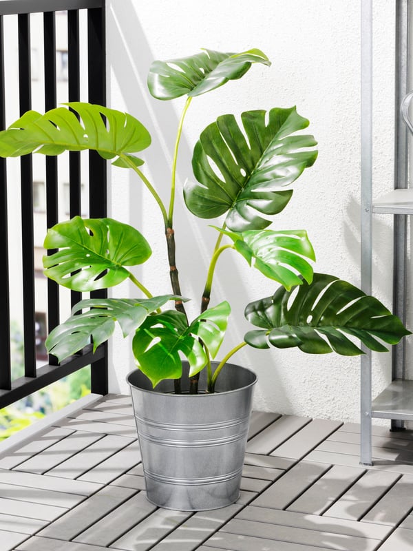 Planta artificial FEJKA de monstera para interior/exterior