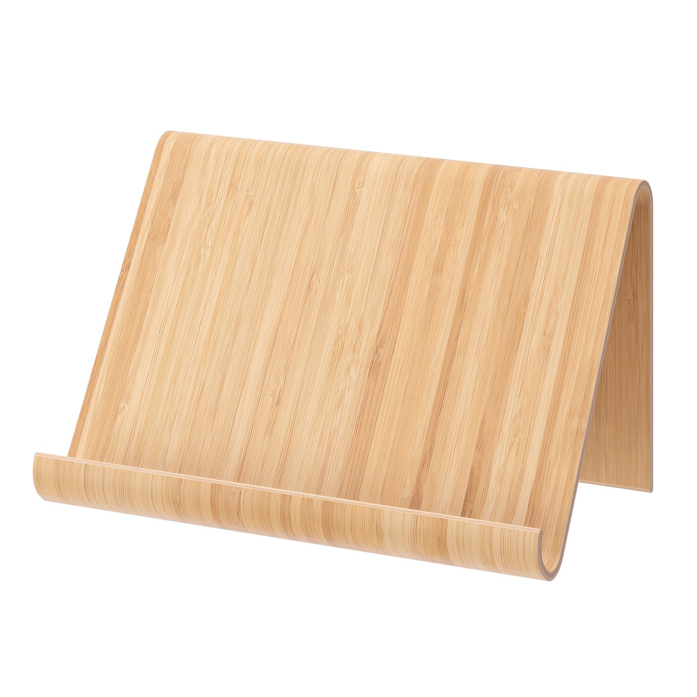 IKEA VIVALLA ställ för surfplatta, bambufaner, 26x17 cm