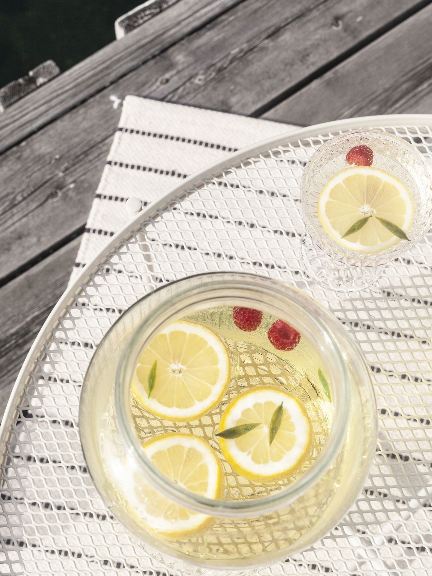 A VARDAGEN jar with tap