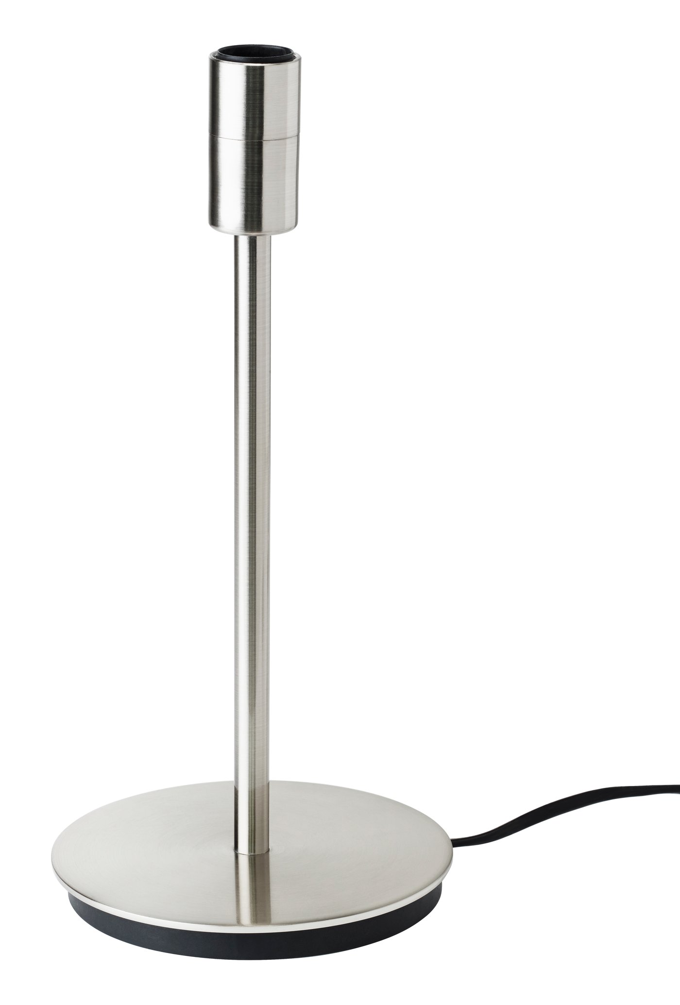 IKEA SKAFTET bordslampfot, förnicklad, 30 cm