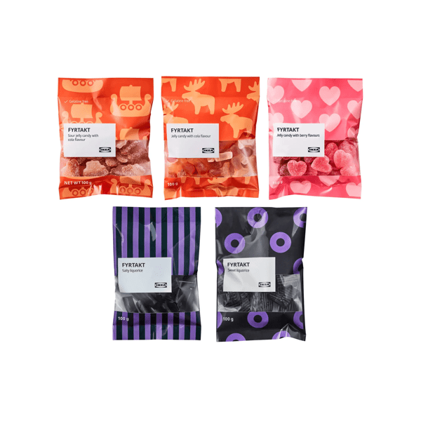  FYRTAKT (100 grams poser).