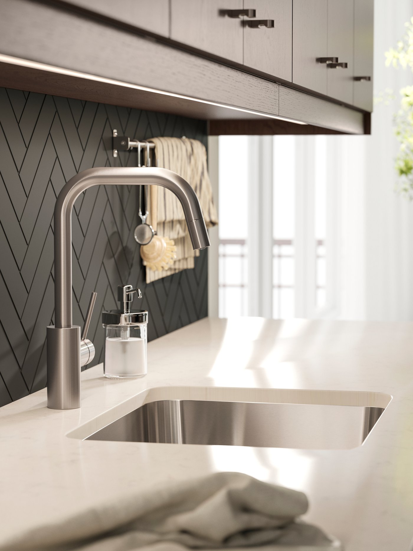 باب SINARP بني اللون