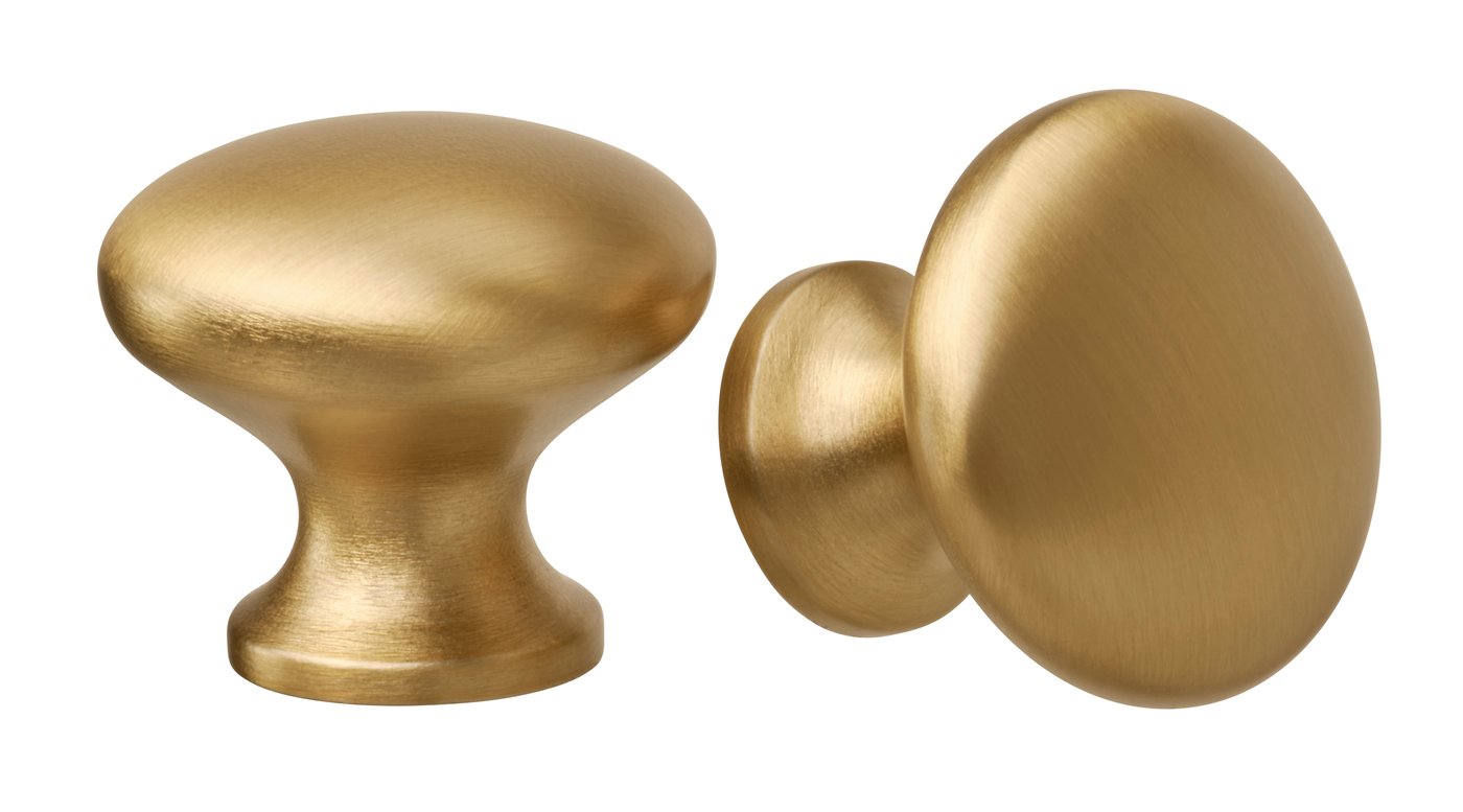 IKEA ENERYDA knopp, mässingsfärgad, 27 mm