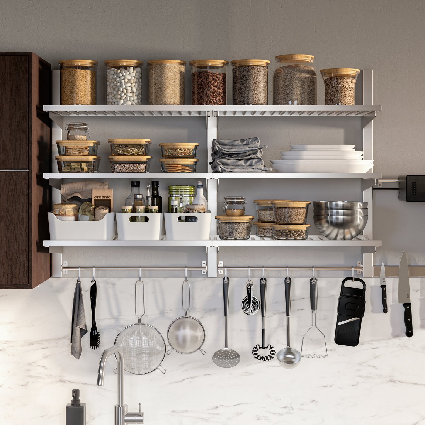 Рельс KUNGSFORS из нержавеющей стали