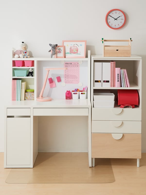 Een MICKE kinderbureau.