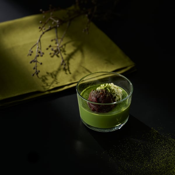 なめらか抹茶プリン