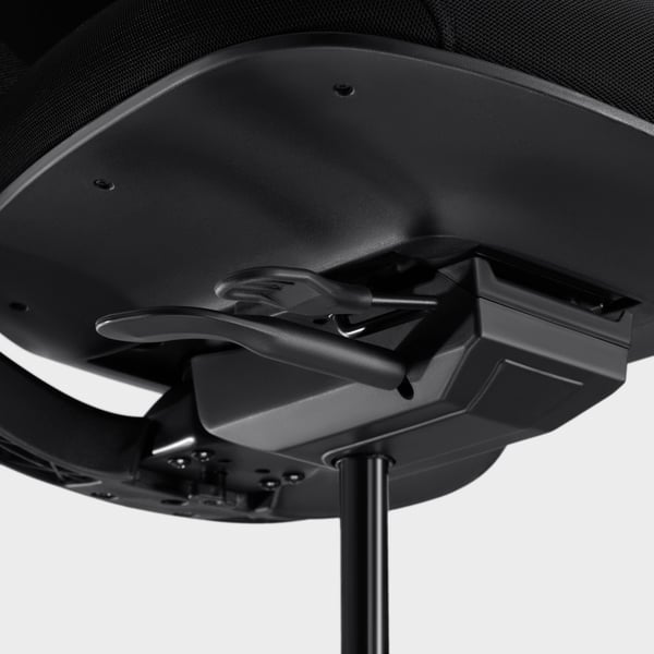 Underside of desk chair