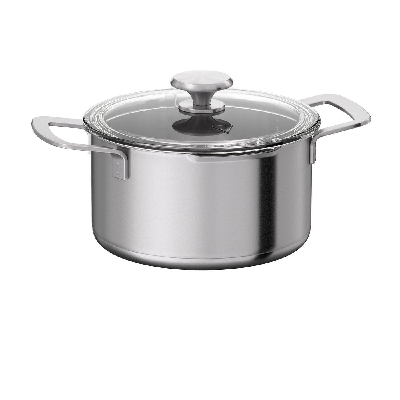 IKEA HEMKOMST gryta med lock, rostfritt stål/glas, 3 l