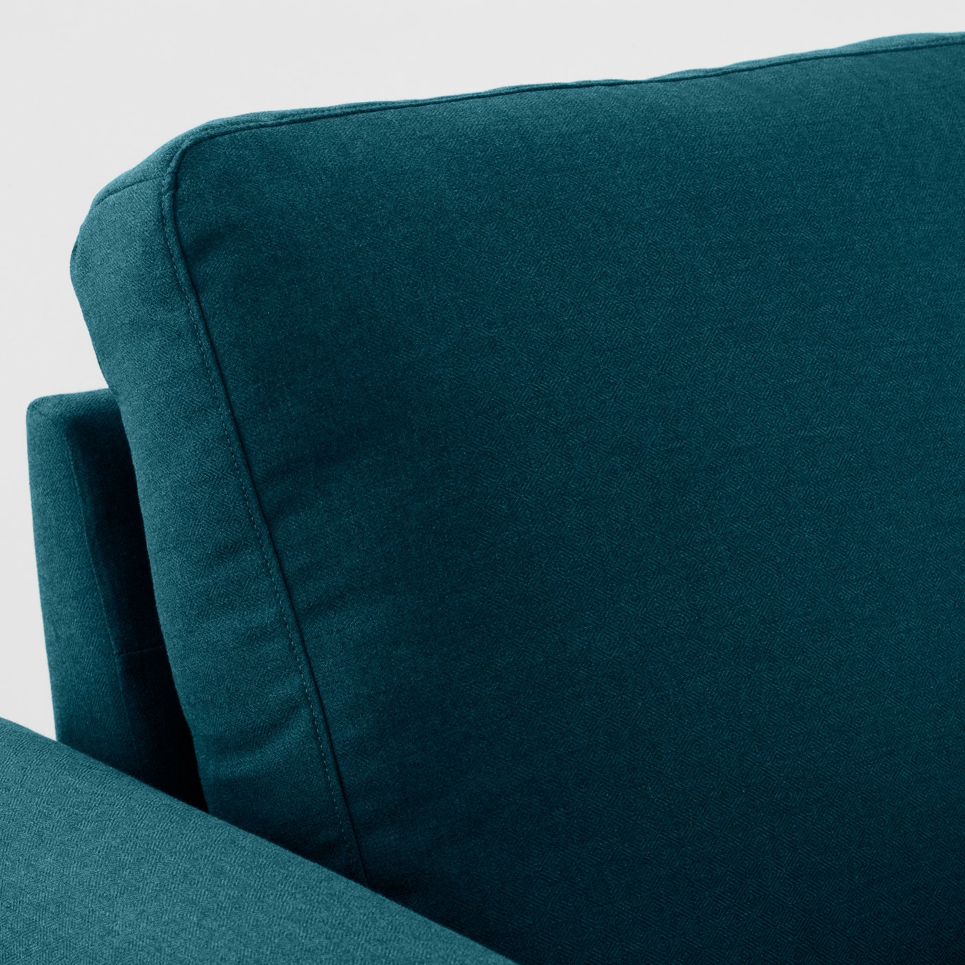 A blue GAMMALBYN 2-seat sofa