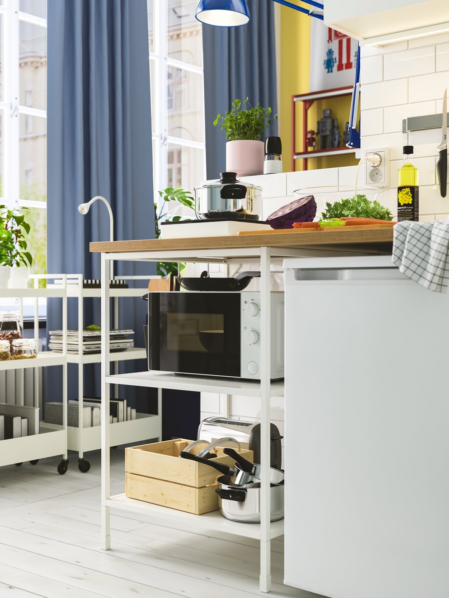 Une cuisine complète facile à assembler IKEA