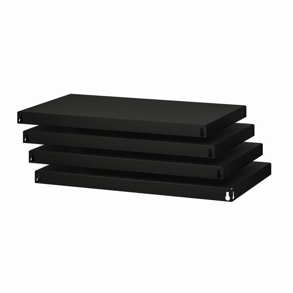 A black BROR shelf