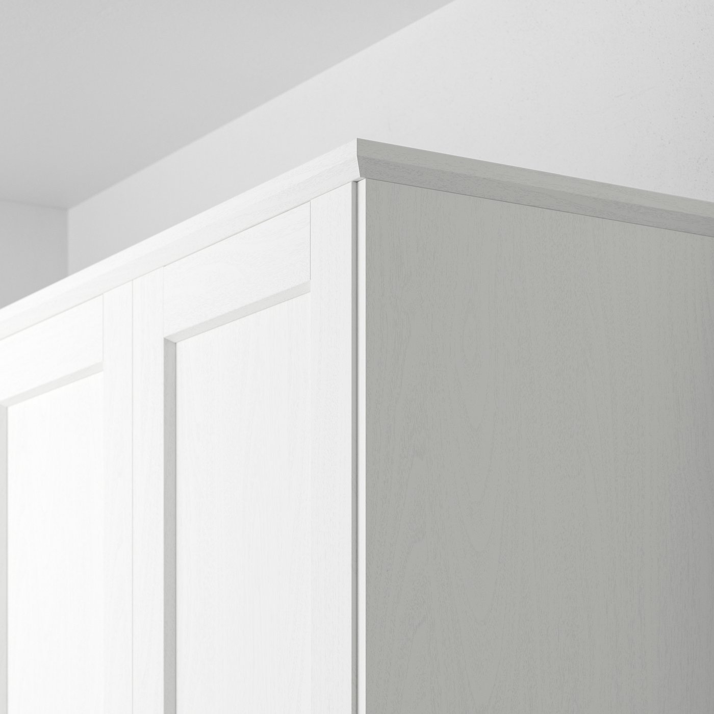 A white wood effect ENKÖPING door