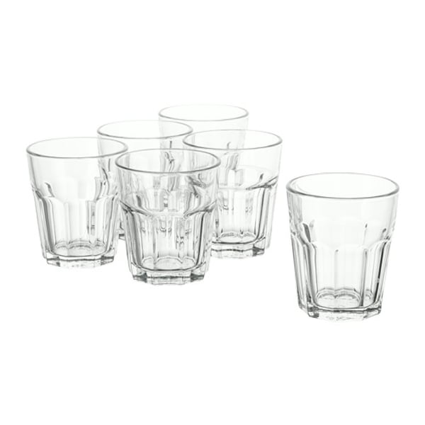 A clear glass POKAL glass