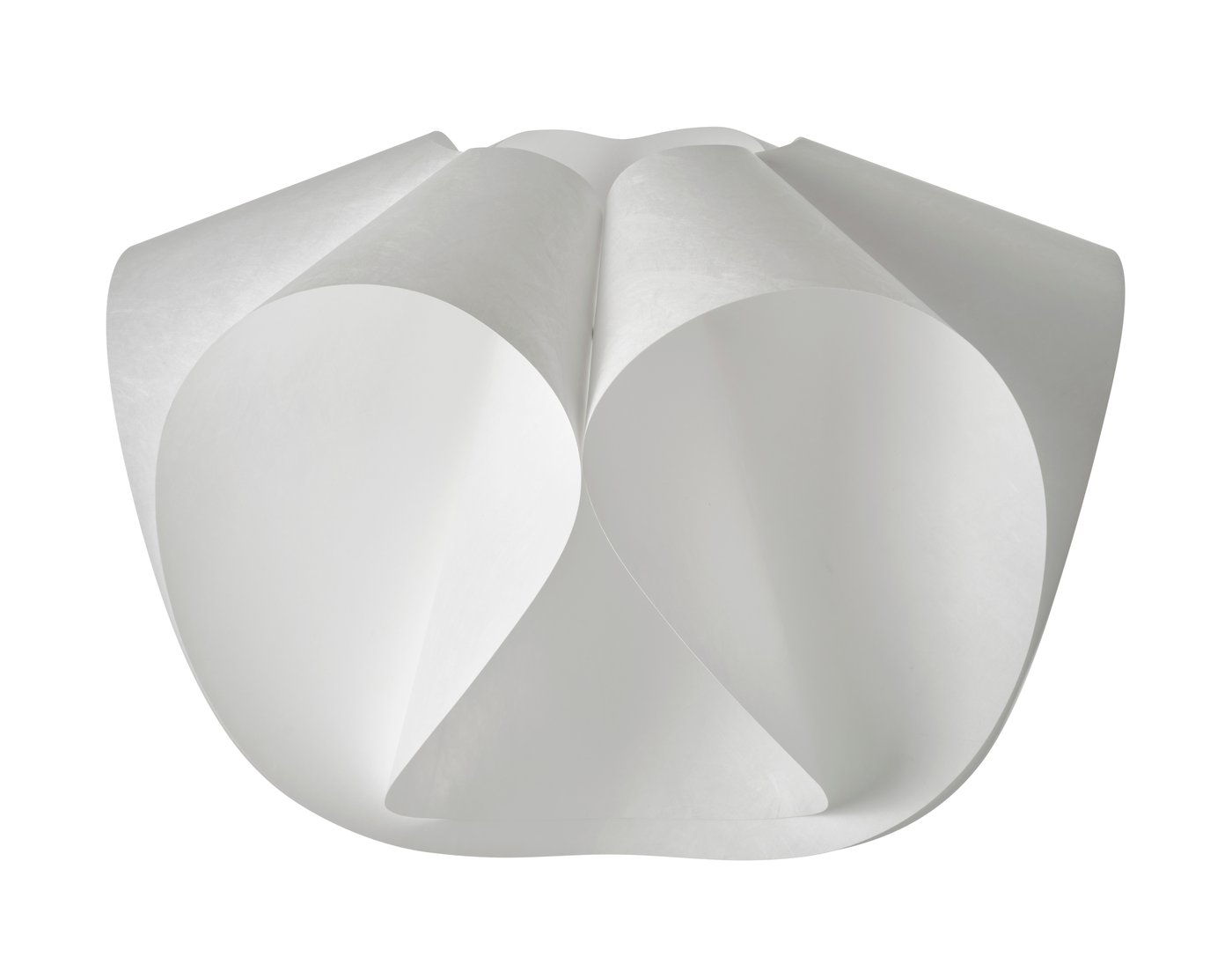 IKEA BÄCKNATE taklampskärm, vit, 50 cm