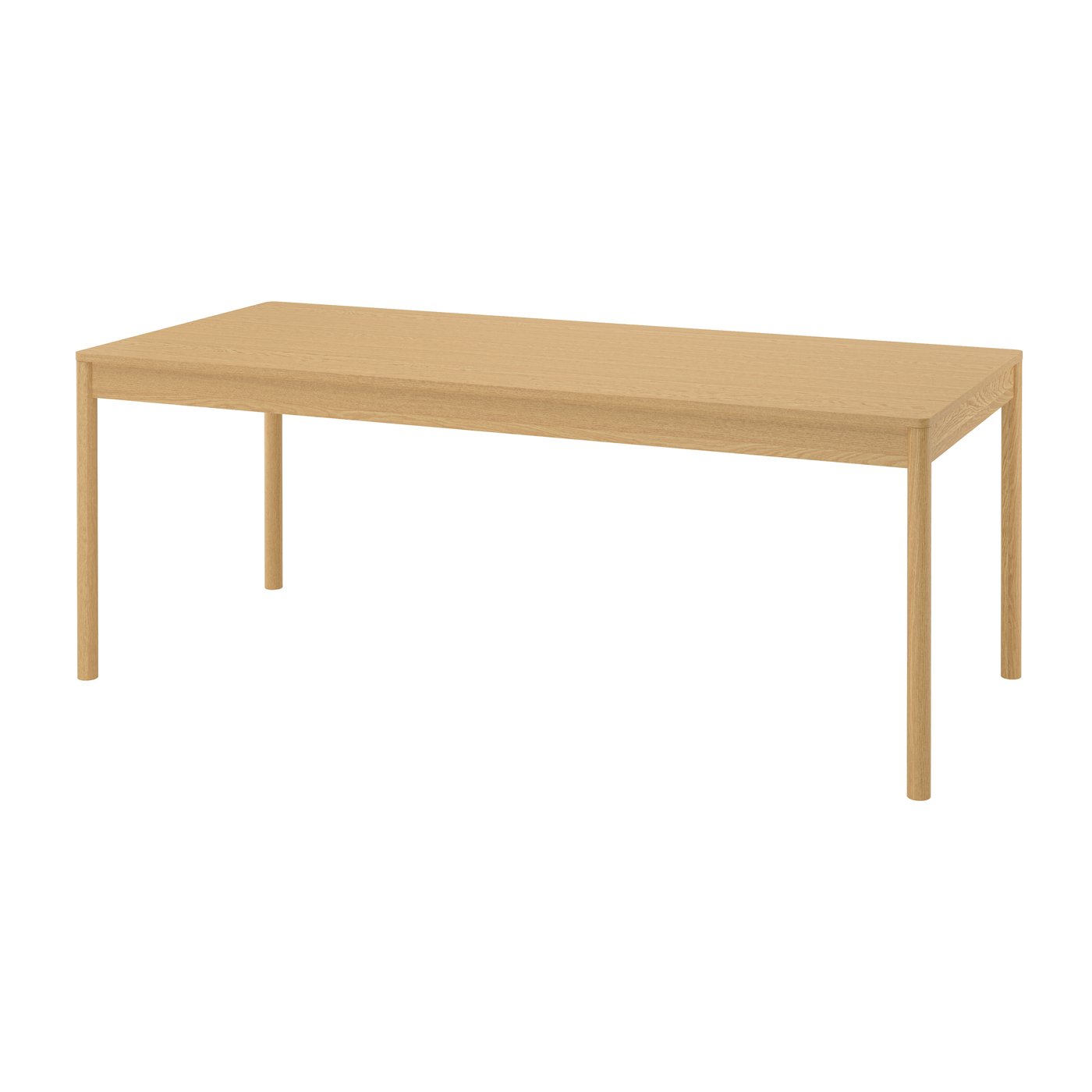 IKEA TONSTAD bord, ekfaner, 200x85 cm