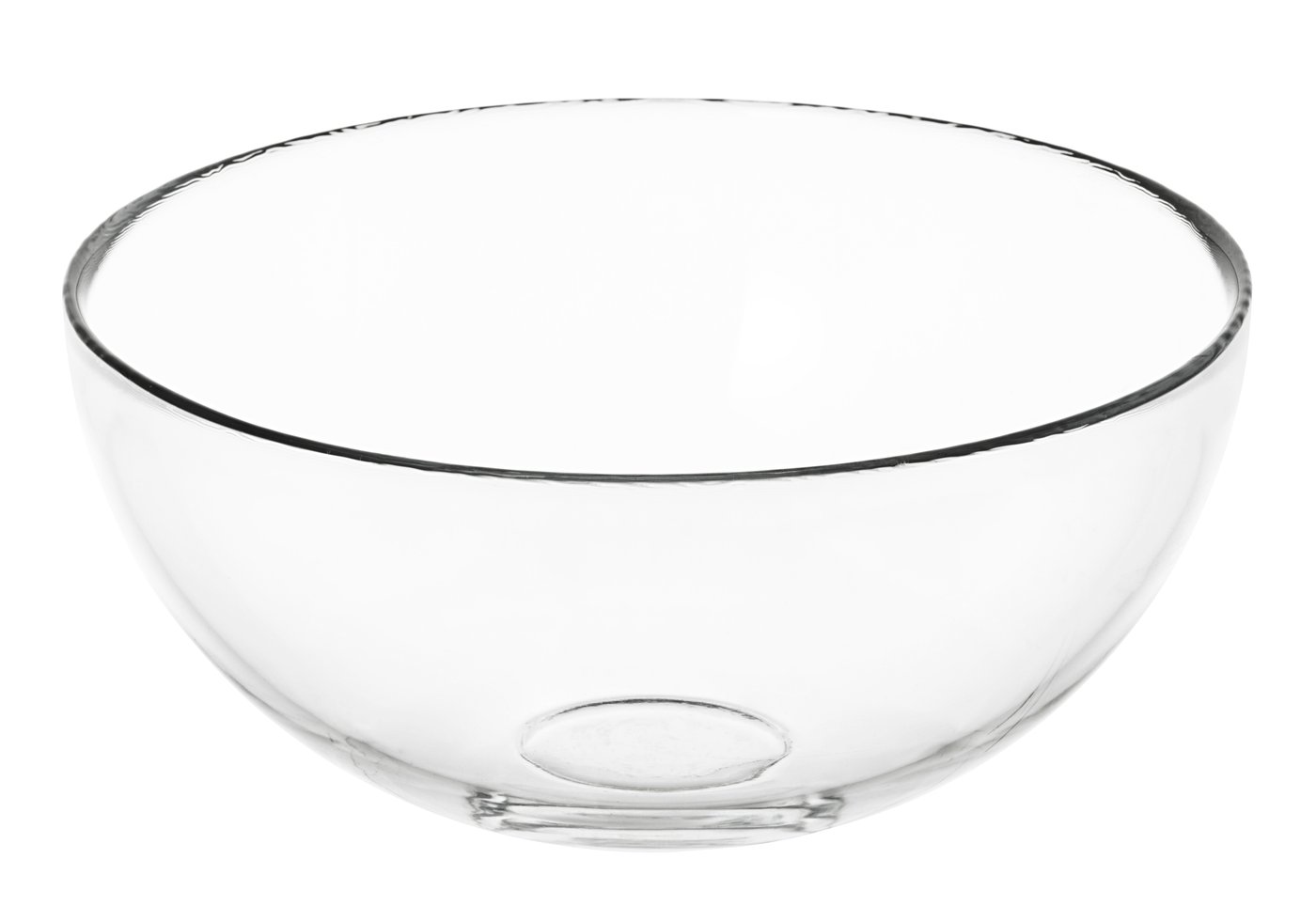 IKEA BLANDA serveringsskål, klarglas, 20 cm