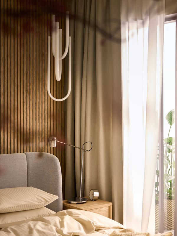 ANNAKAJSA room darkening curtains
