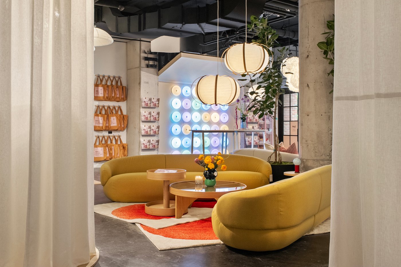 room setting at Design Days