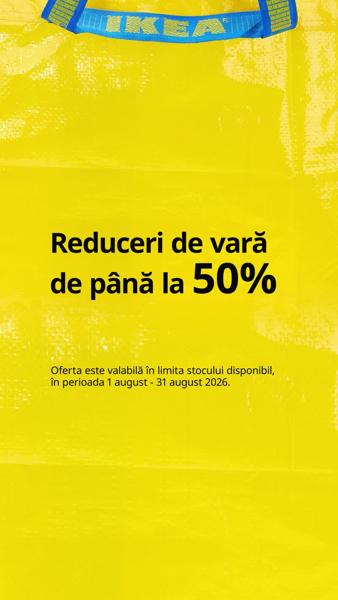 Reduceri de vară de până la -50%