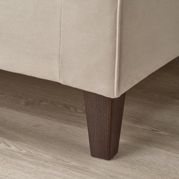 A Hakebo beige EKHOLMA 2-seat sofa