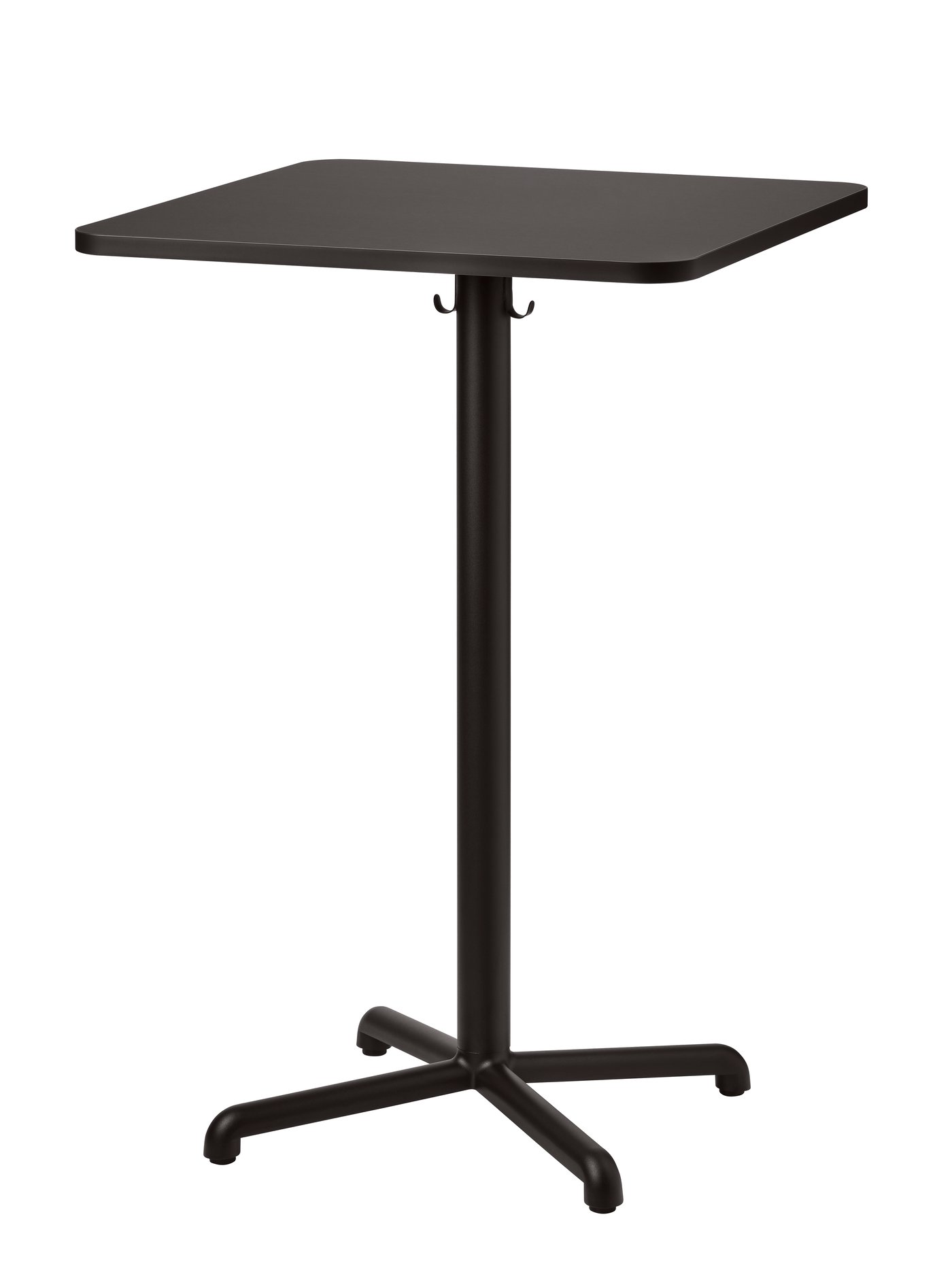 IKEA STENSELE barbord, antracit/antracit, 70x70 cm