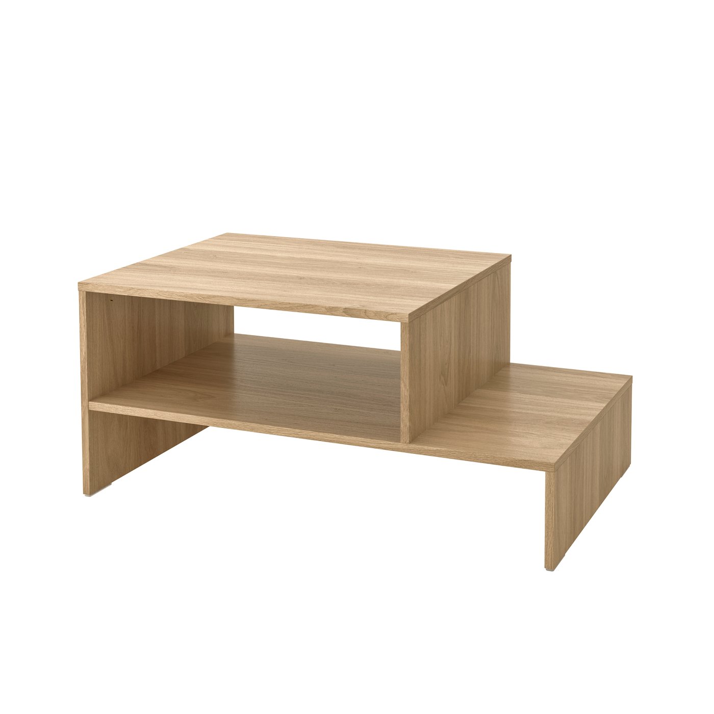 IKEA HOLMERUD soffbord, ekmönstrad, 90x55 cm