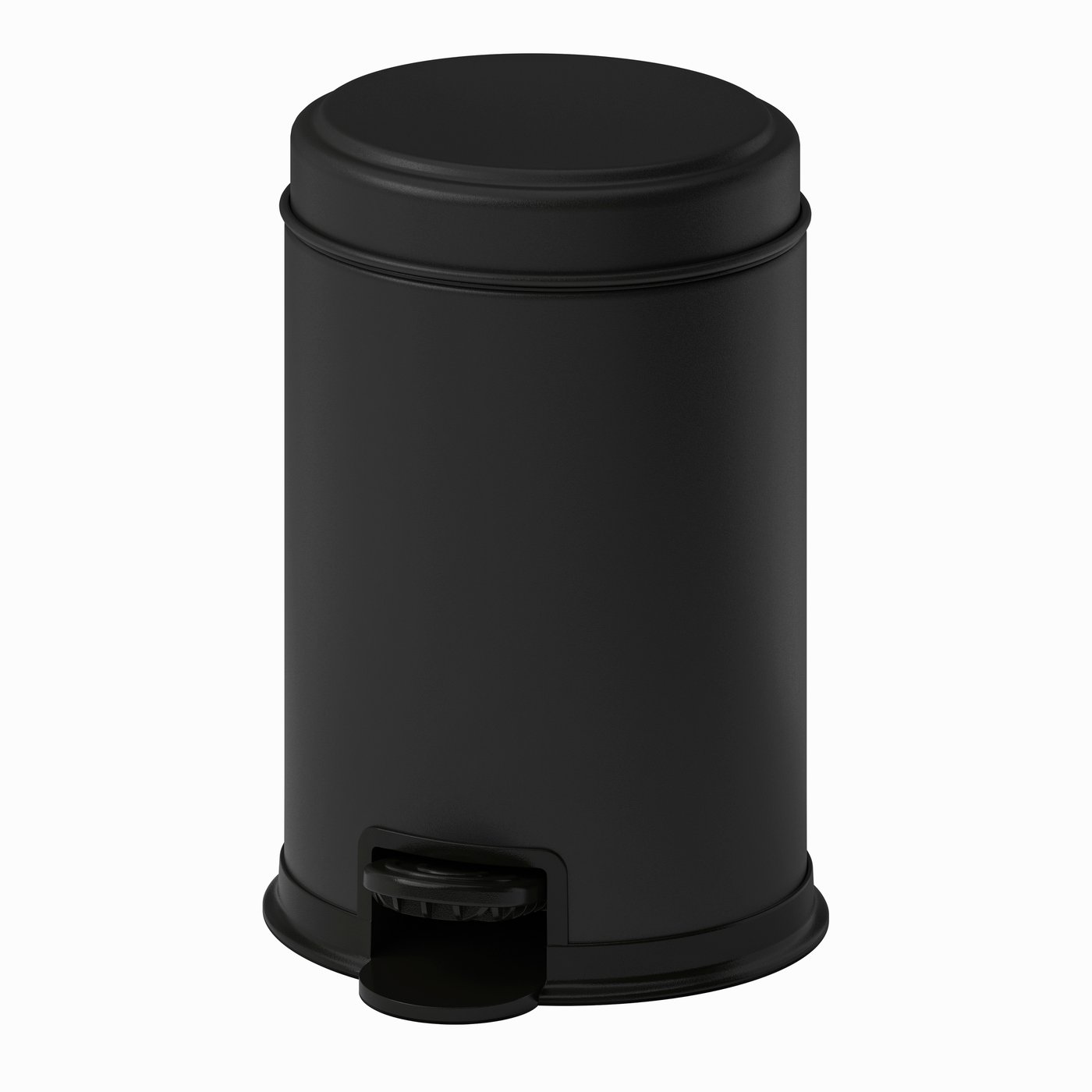 IKEA PÄRLSLINKE avfallshink, svart, 3 l