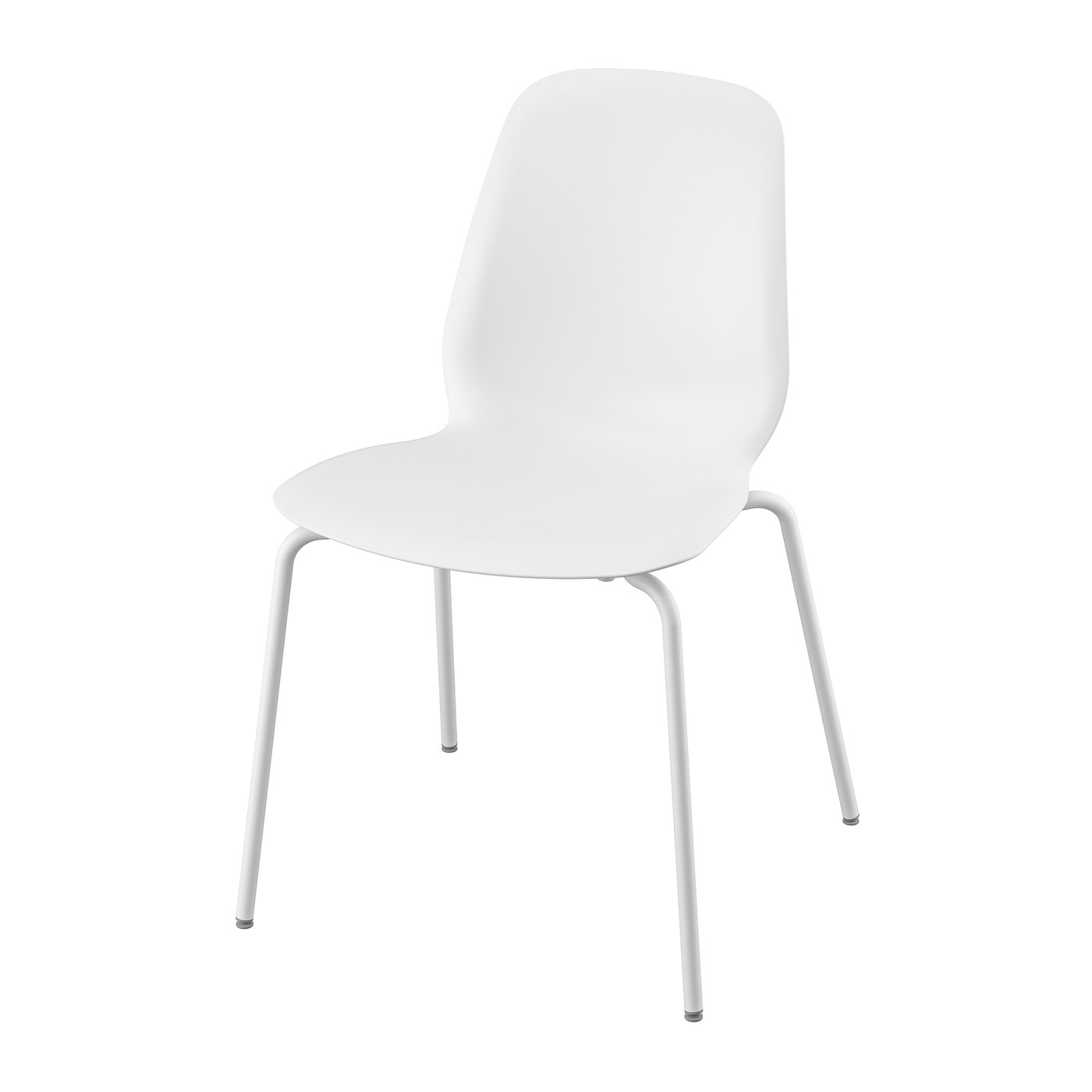IKEA LIDÅS stol, vit/sefast vit