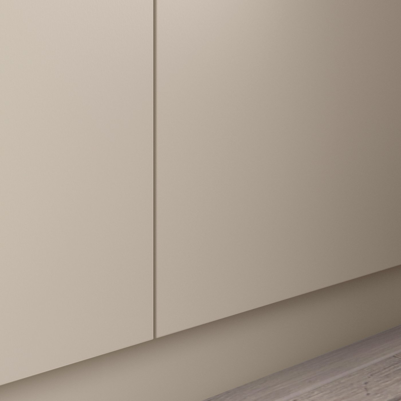 A grey-beige FORSAND door