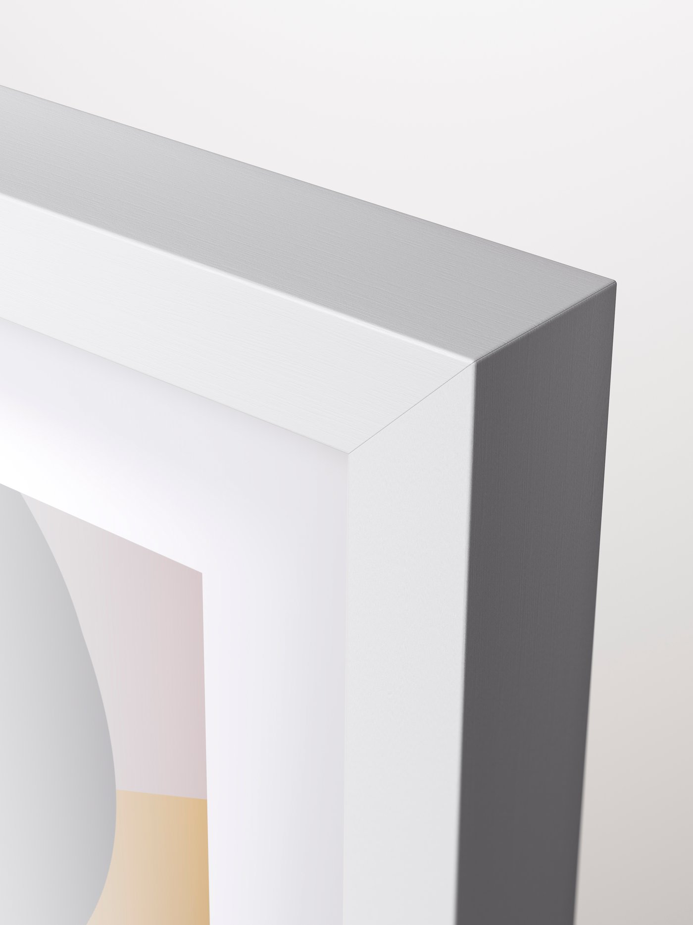 A white RÖDALM frame