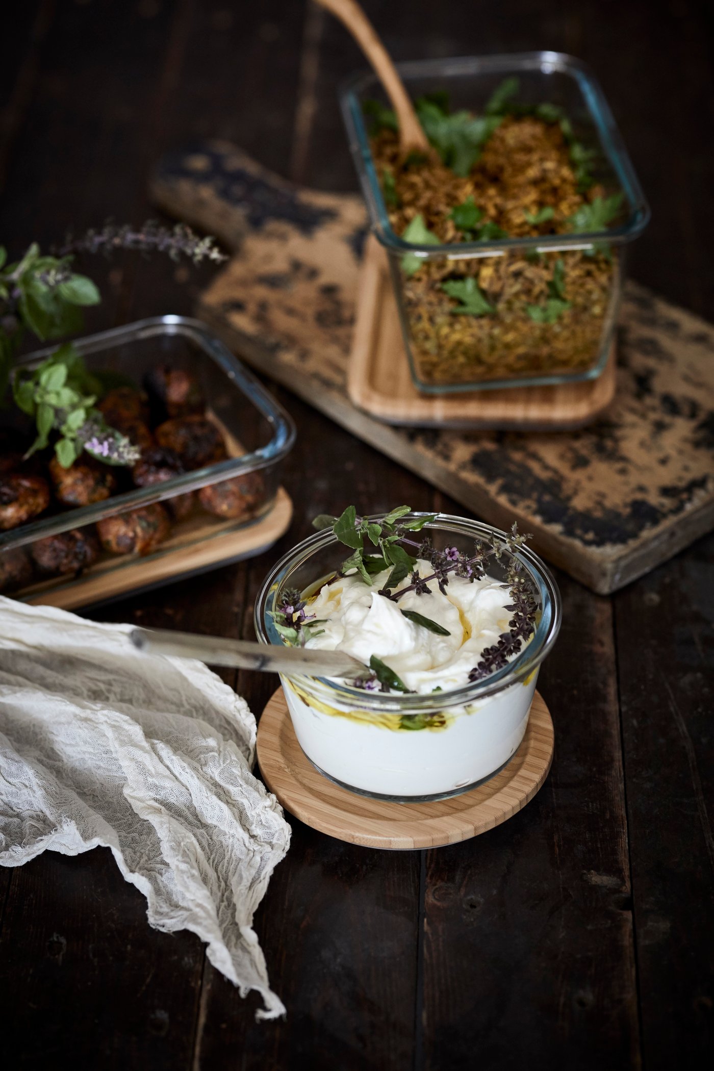 A round/bamboo IKEA 365+ lid