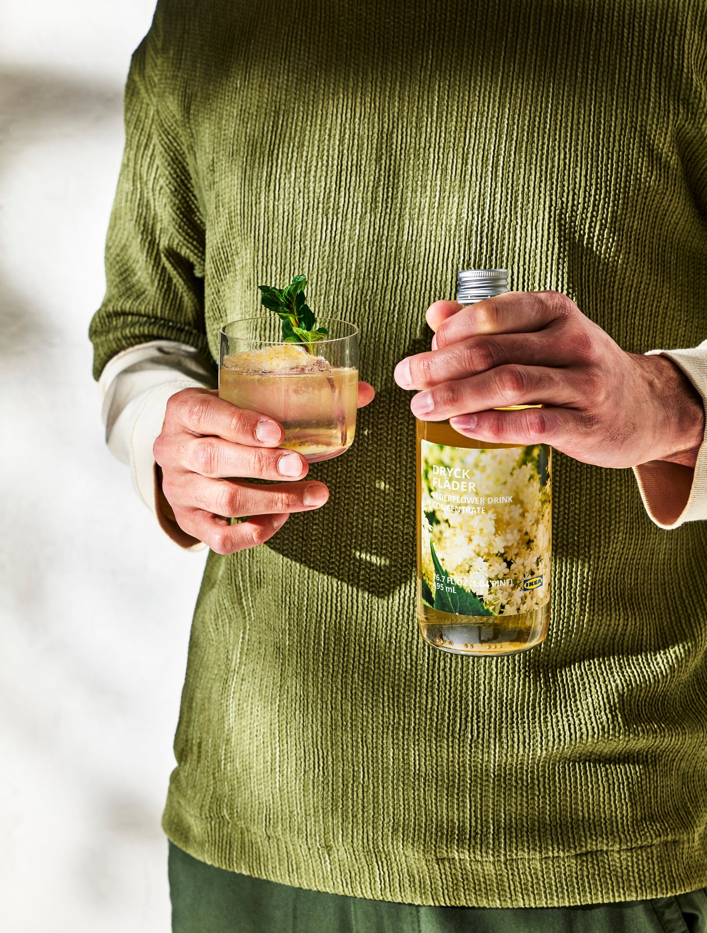 A DRYCK FLÄDER elderflower syrup