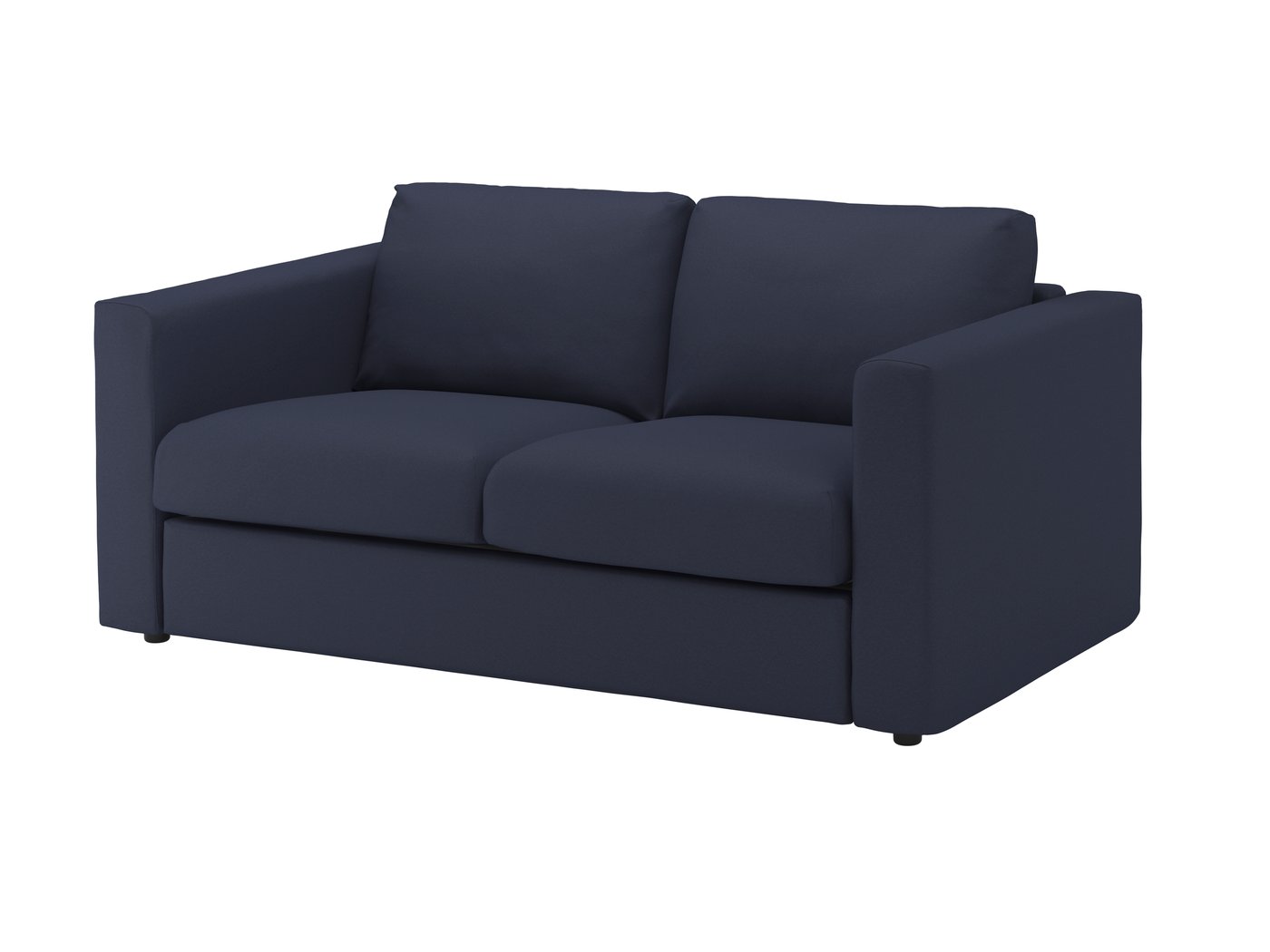 Ikea Finnala Cover For Loveseat, Orrsta Black-blue, Height Including Back Cushions: 32 5/8 "