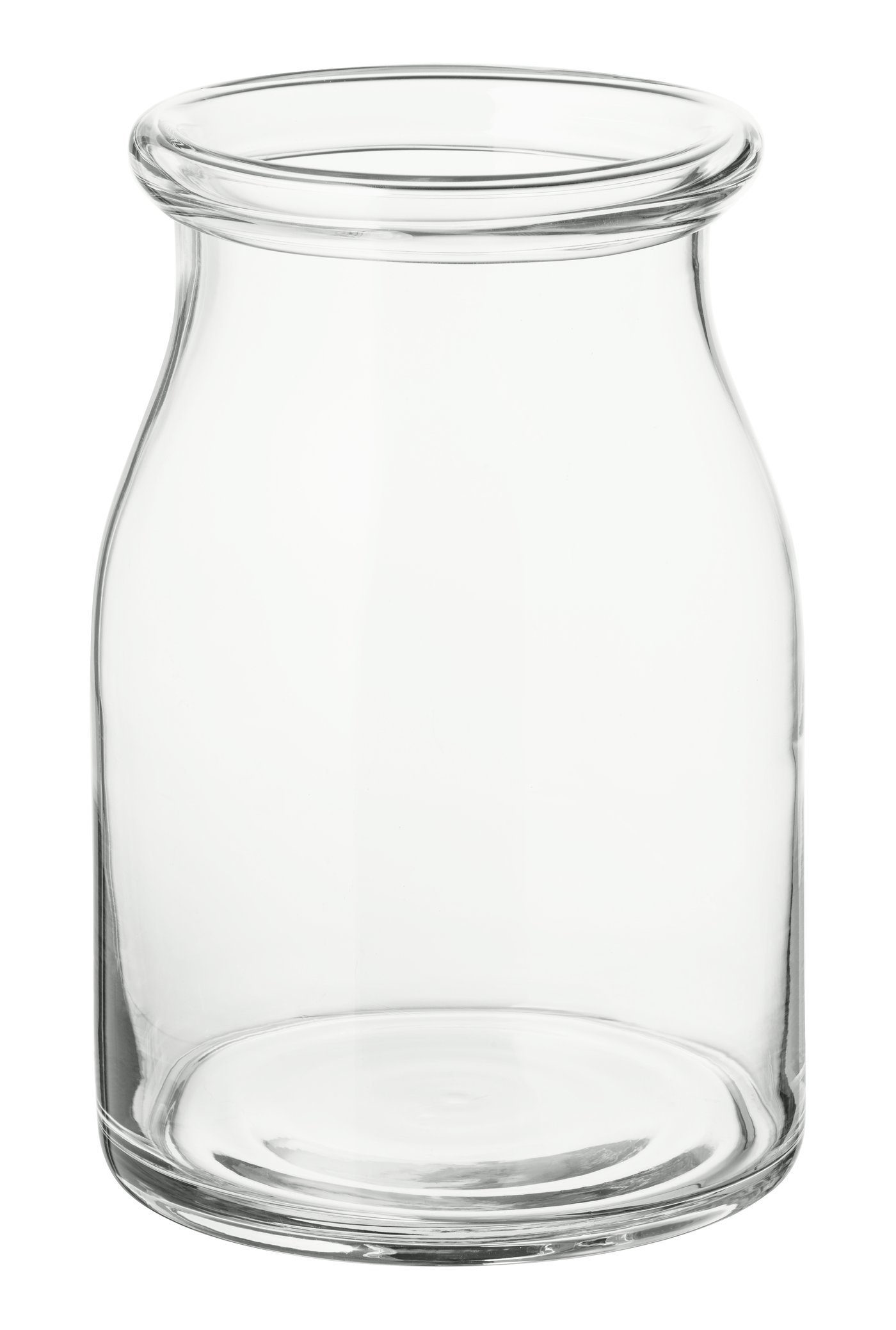 IKEA BEGÄRLIG vas, klarglas, 29 cm