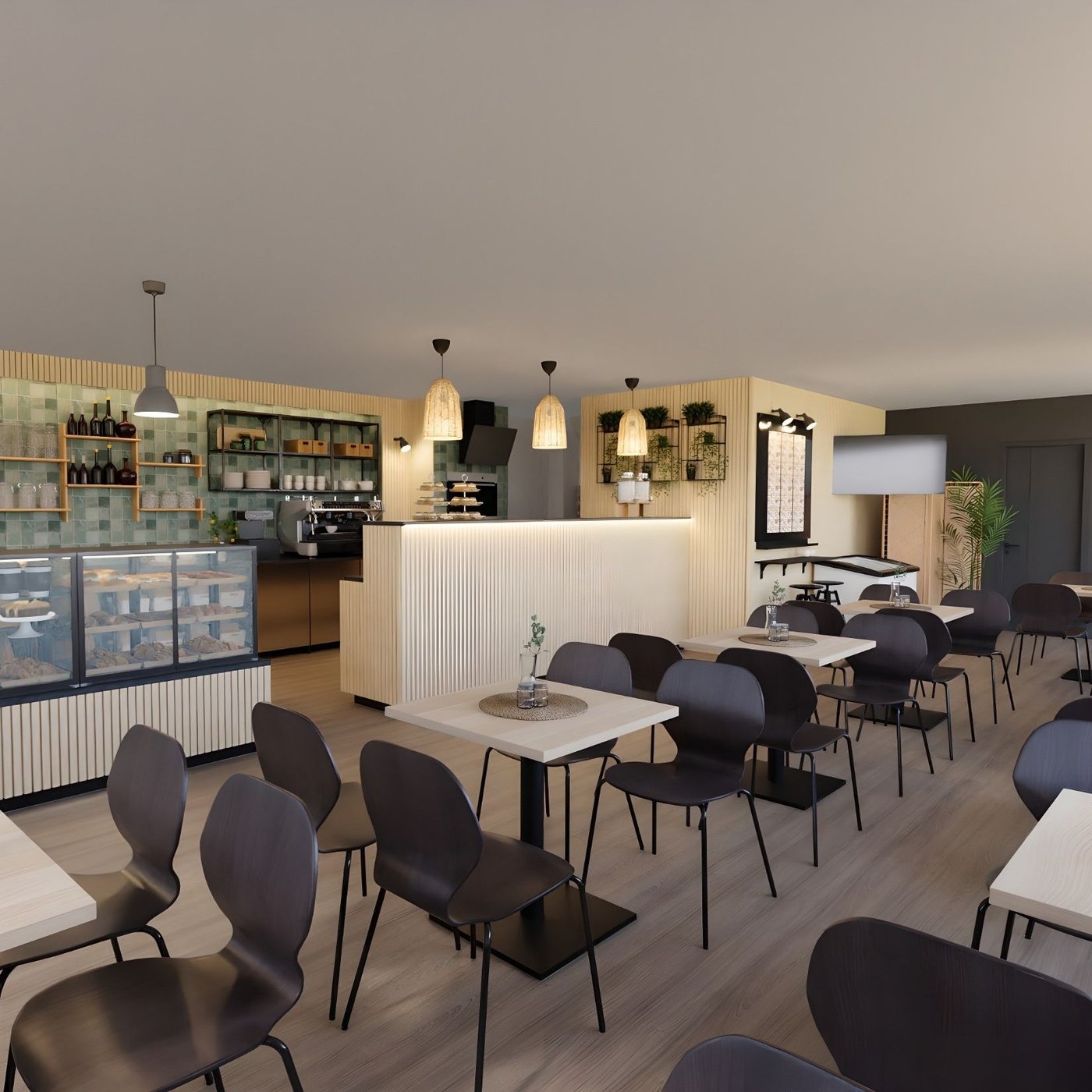 Serviço de design de interiores para negócios