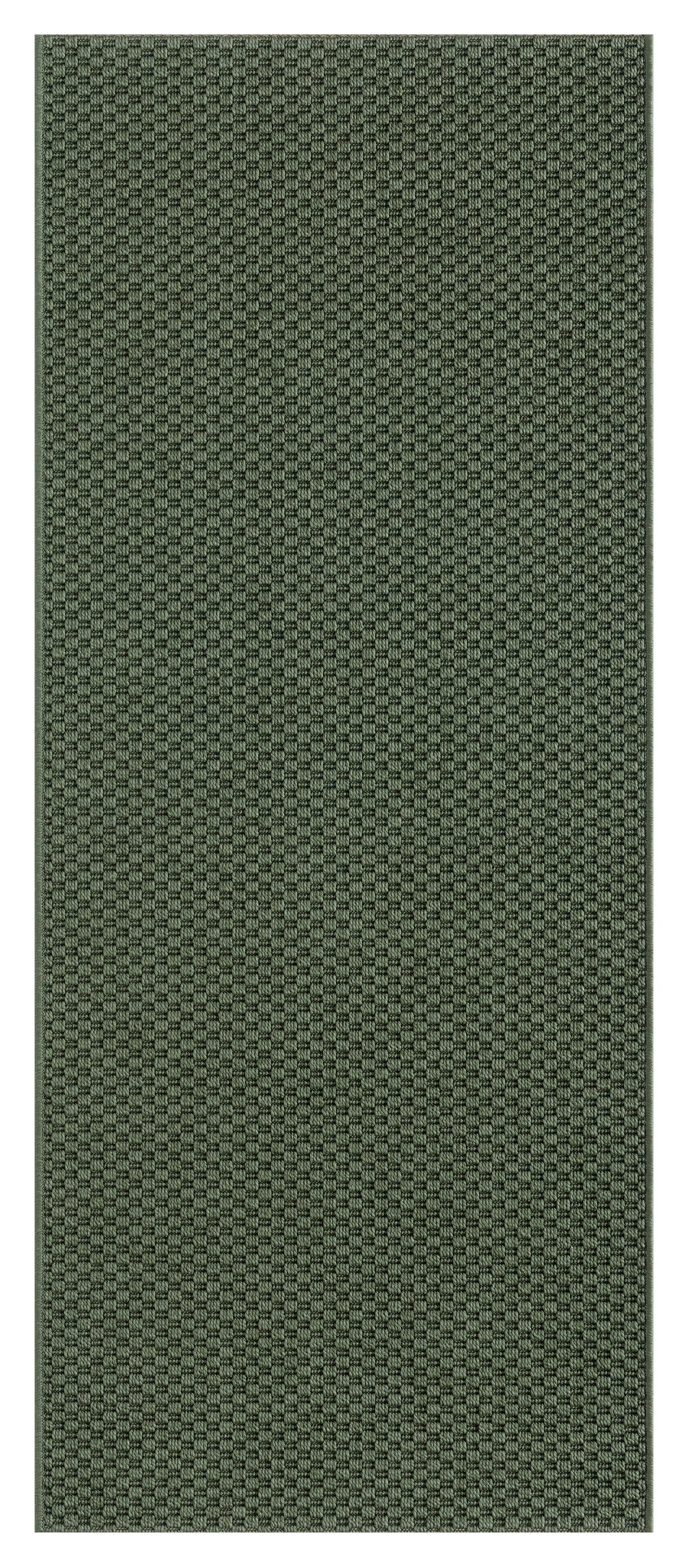 IKEA MORUM matta slätvävd, inom-/utomhus, mörkgrön, 60x150 cm