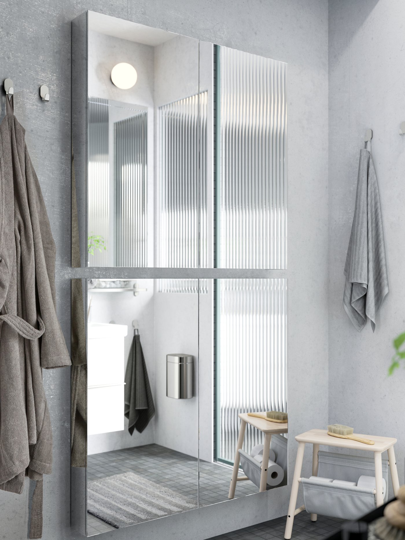 Ein Schrank Zwei Spiegel Ikea Spiegel Ikea Bad