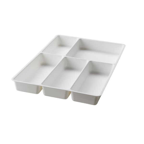 STÖDJA ストーディア カトラリートレイ, ホワイト, 31x50cm