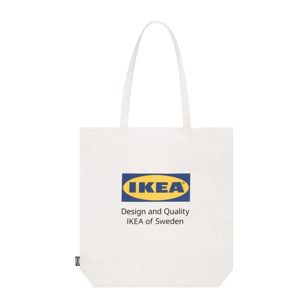 A white EFTERTRÄDA bag