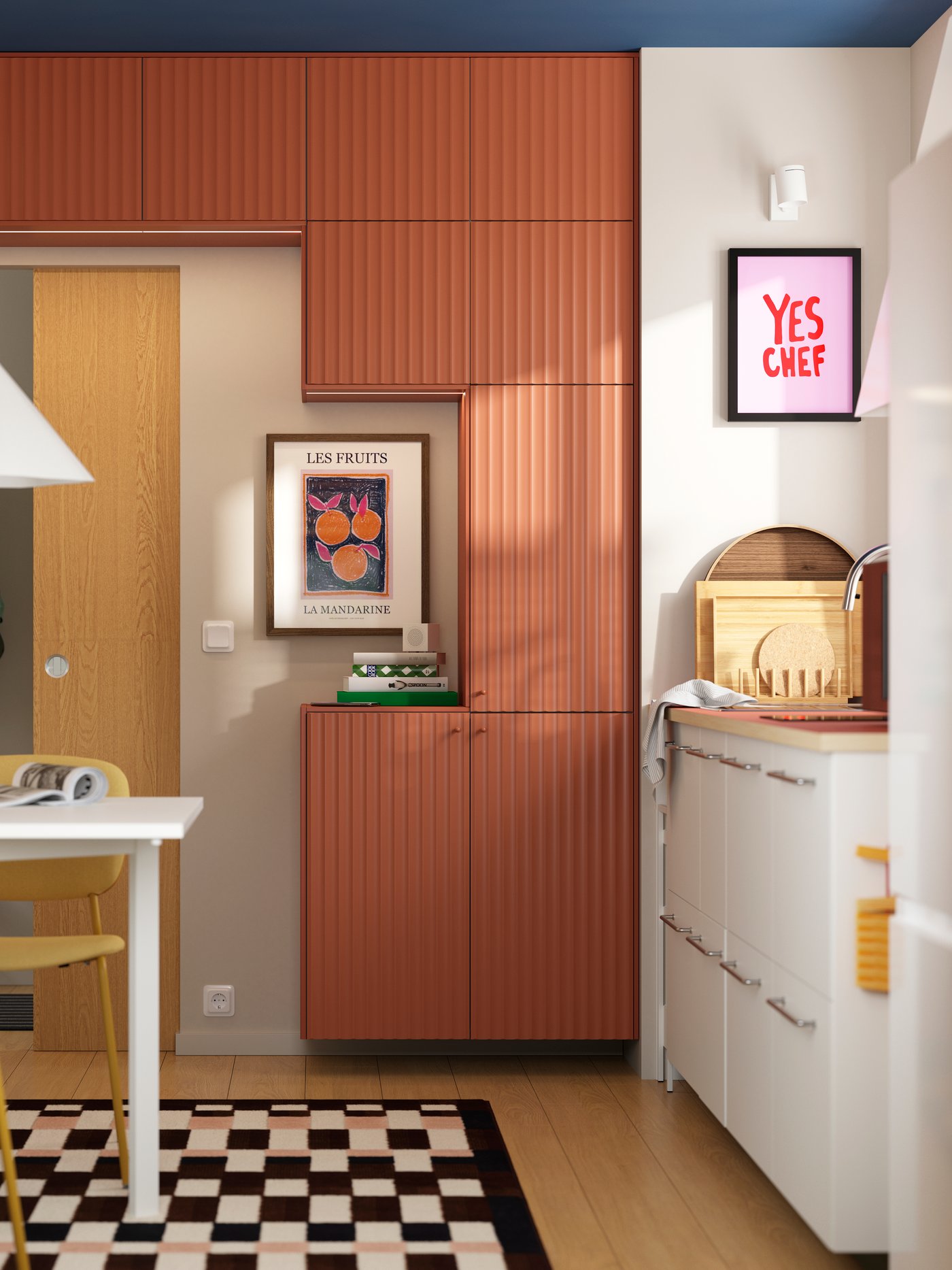 Kuchnia METOD z frontami TERRSJÖ.