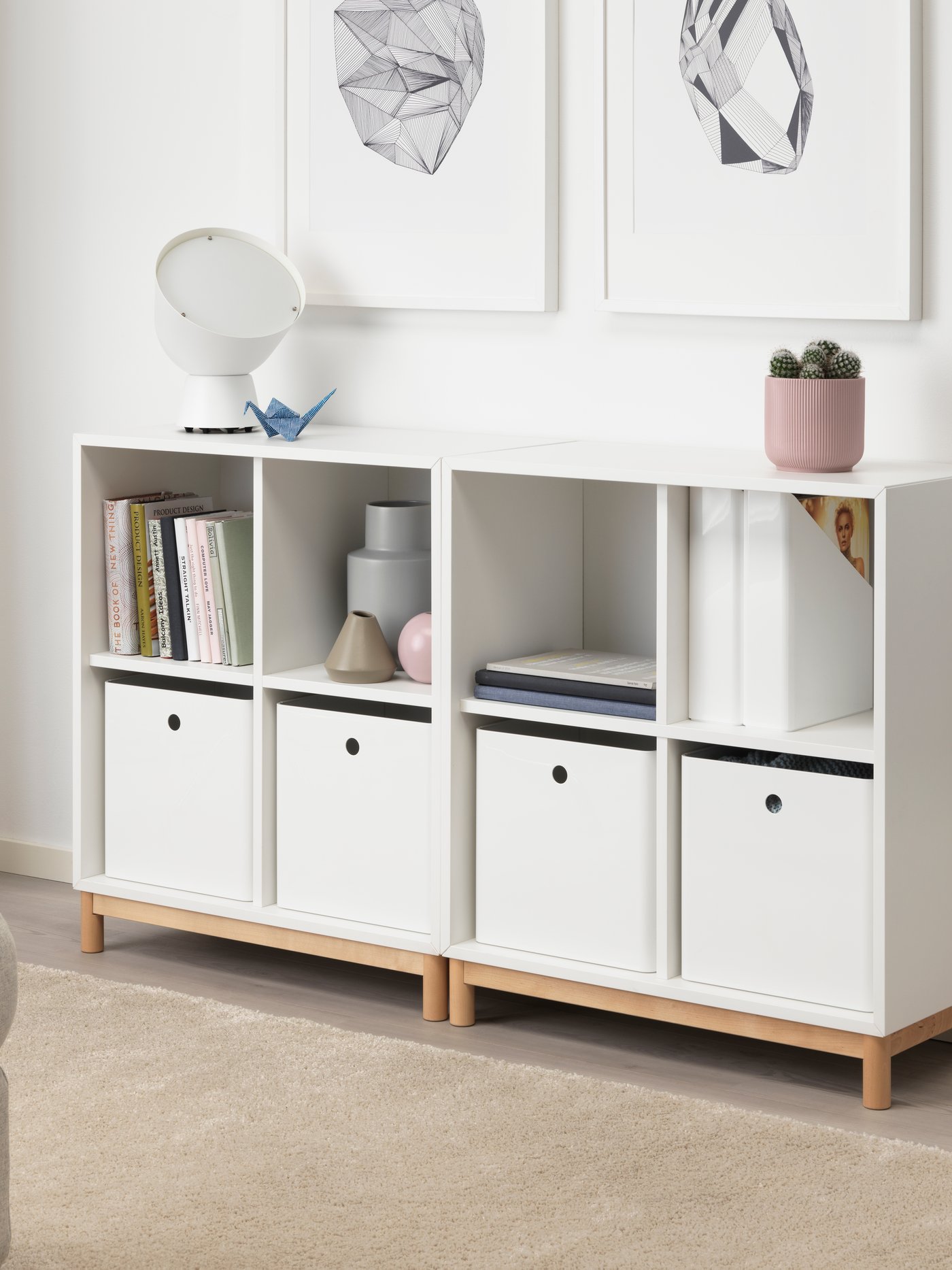 Balta KUGGIS laikymo dėžė