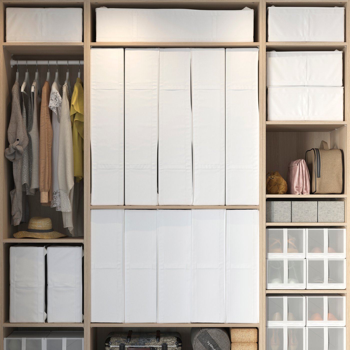 A white SKUBB storage case