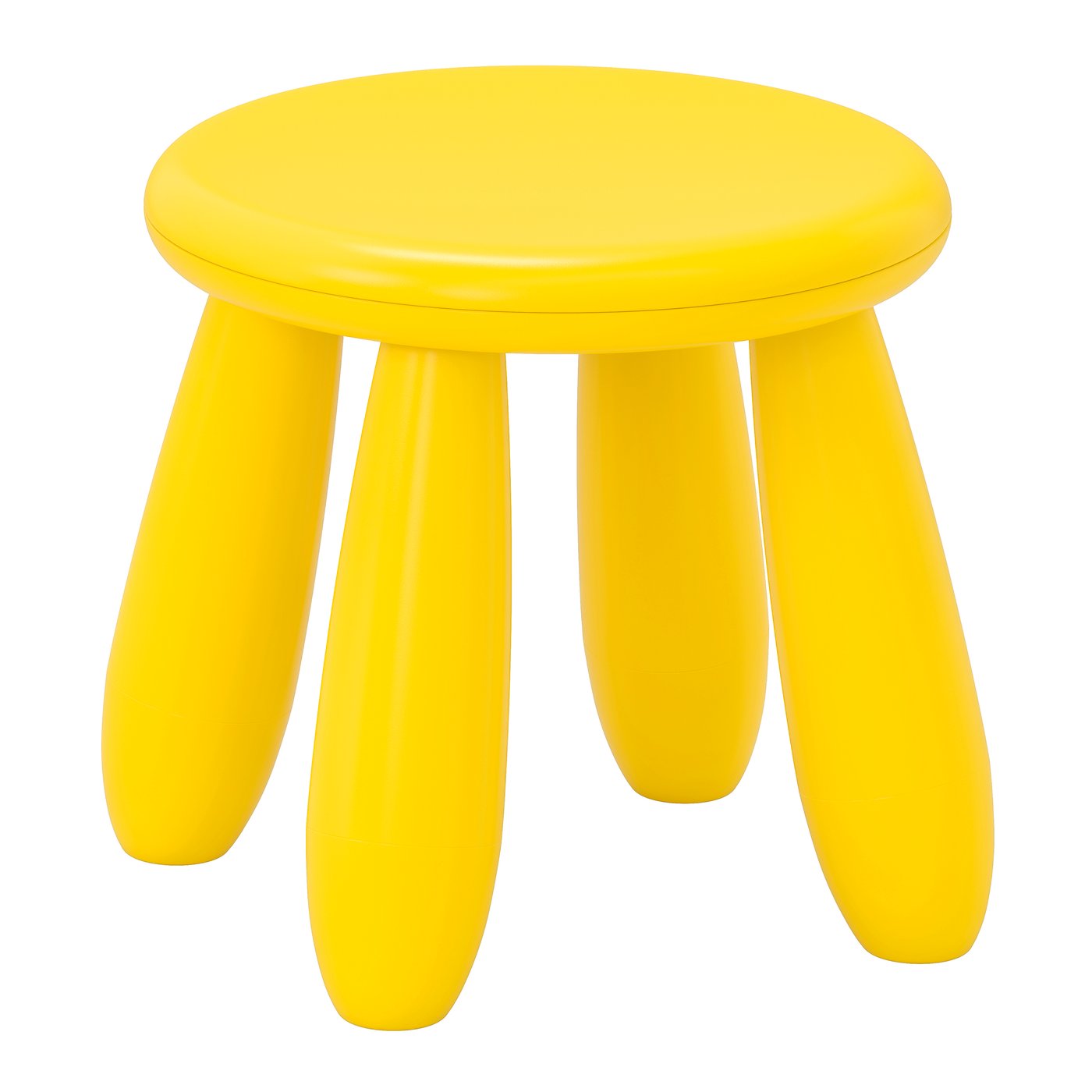 IKEA MAMMUT barnpall, inom-/utomhus/gul