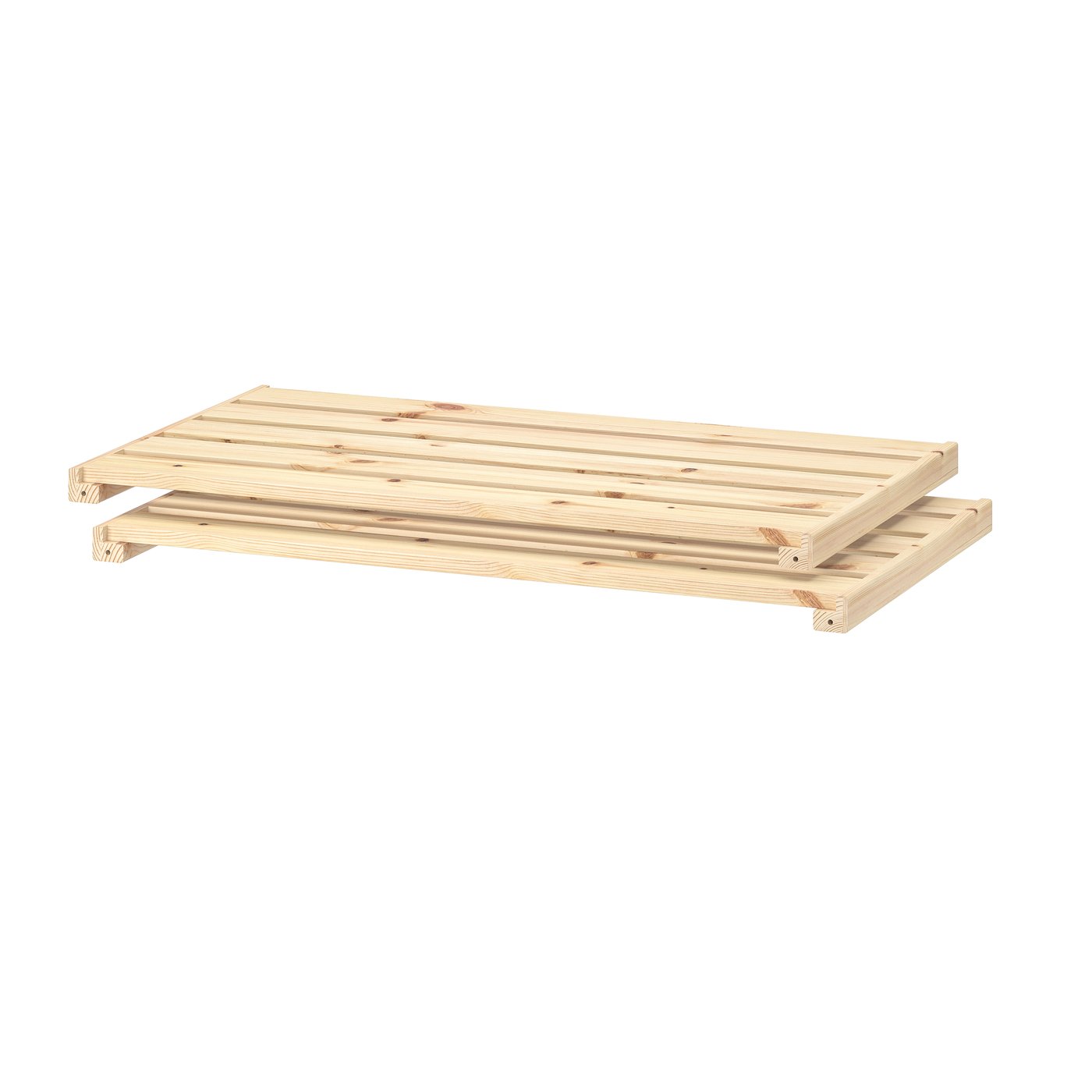 IKEA HEJNE hyllplan, barrträ, 77x47 cm