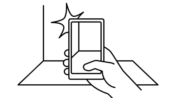 必要書類の準備をする、間取り作成用紙の記入