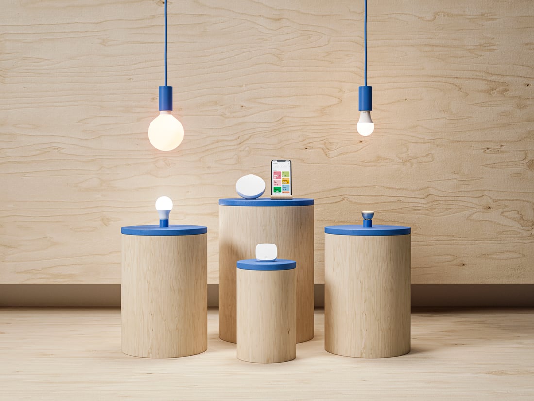 イケア、手頃な価格のスマート照明製品ラインナップを発表